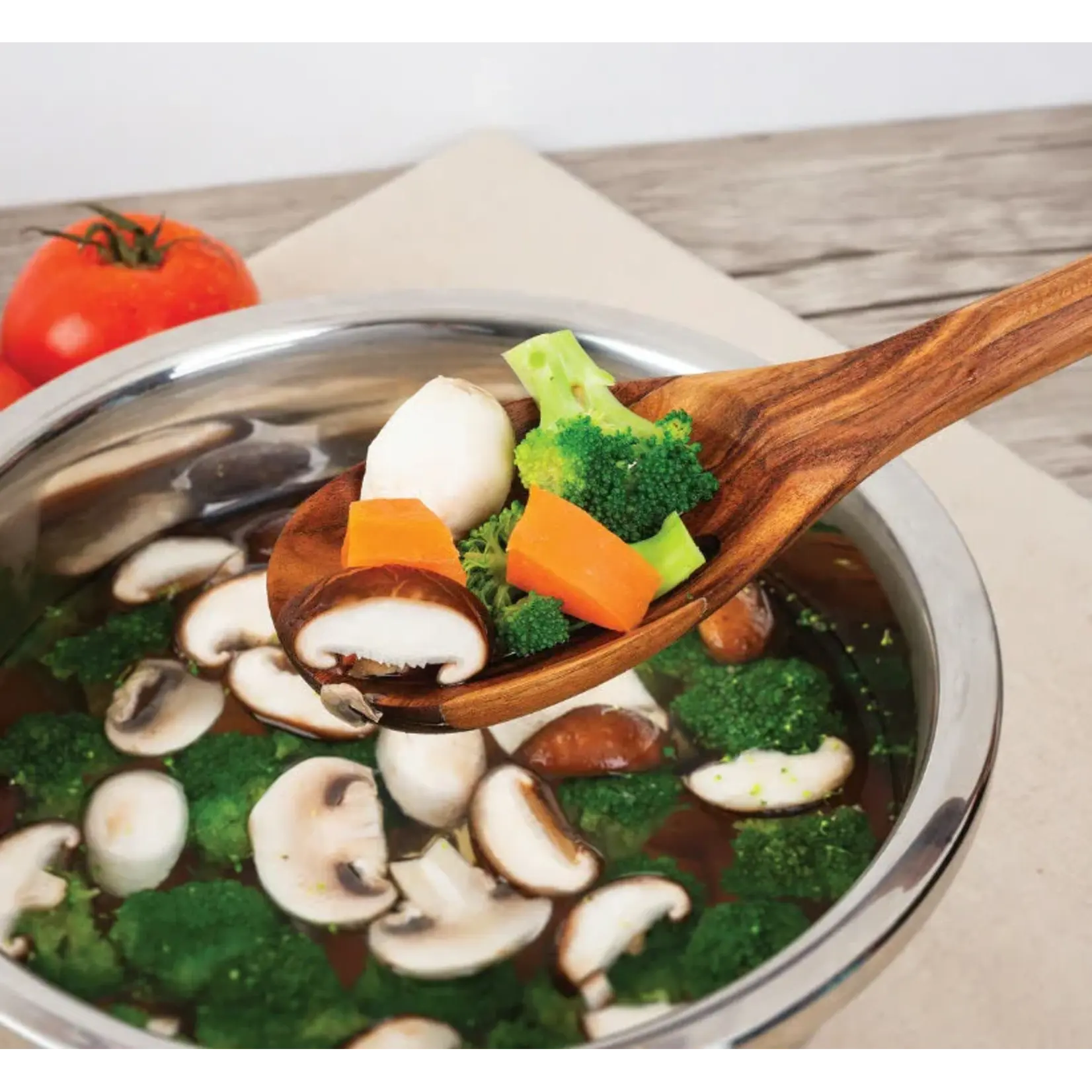 IRONWOOD IRONWOOD Slotted Spoon - Acacia 12"