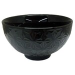 JL BRADSHAW Textured Rice Bowl Large Black