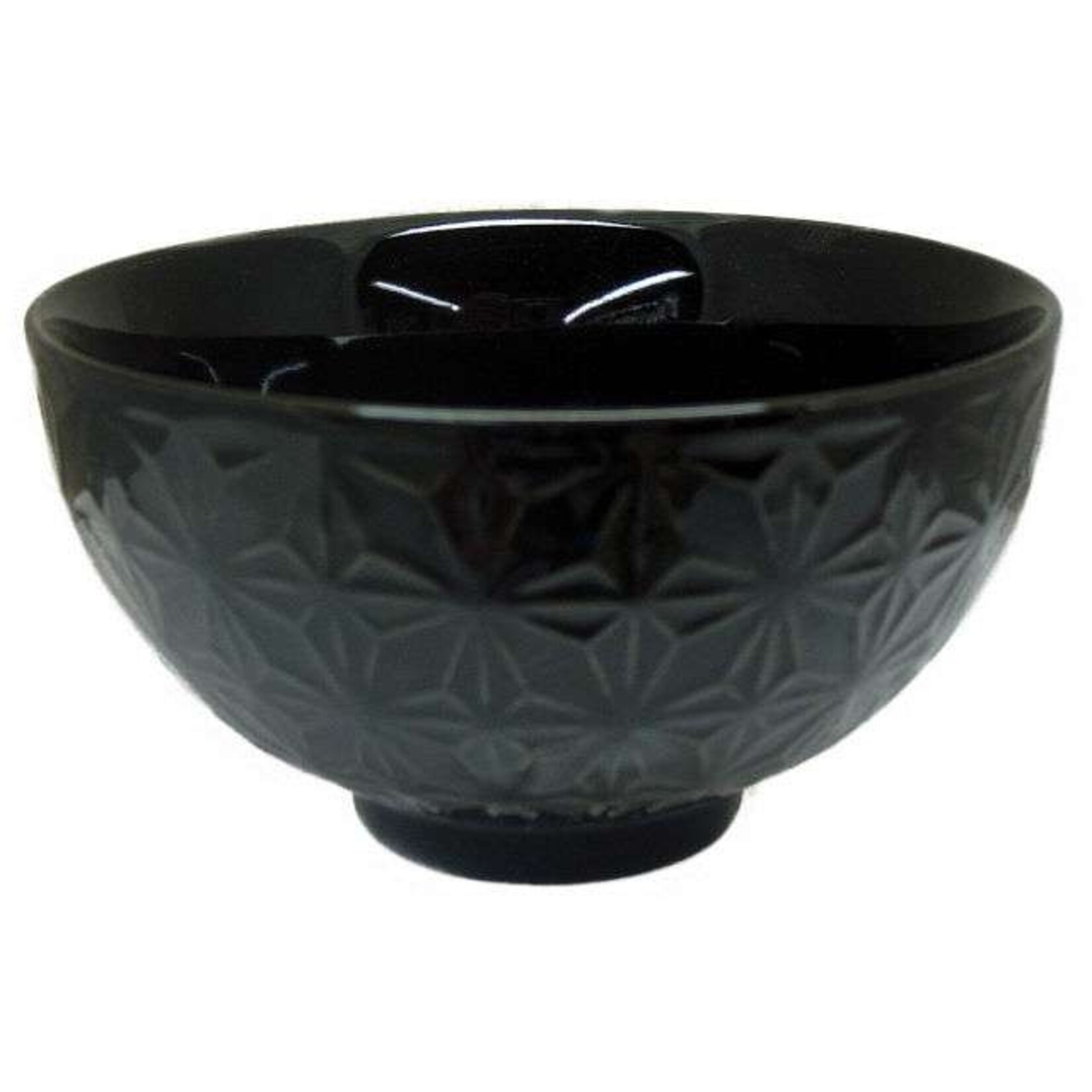 JL BRADSHAW Textured Rice Bowl Large Black