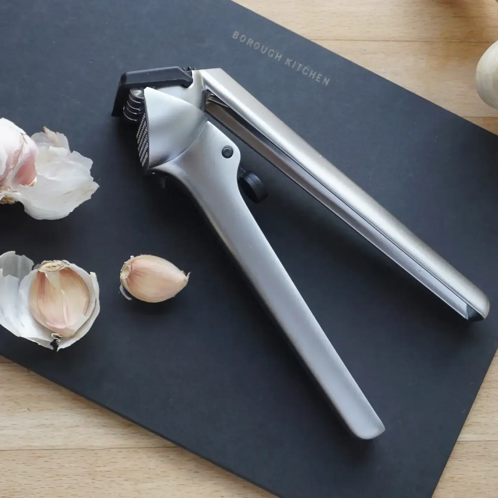 DREAMFARM DREAMFARM Garject S/S Garlic Press Scrape Eject - Blk