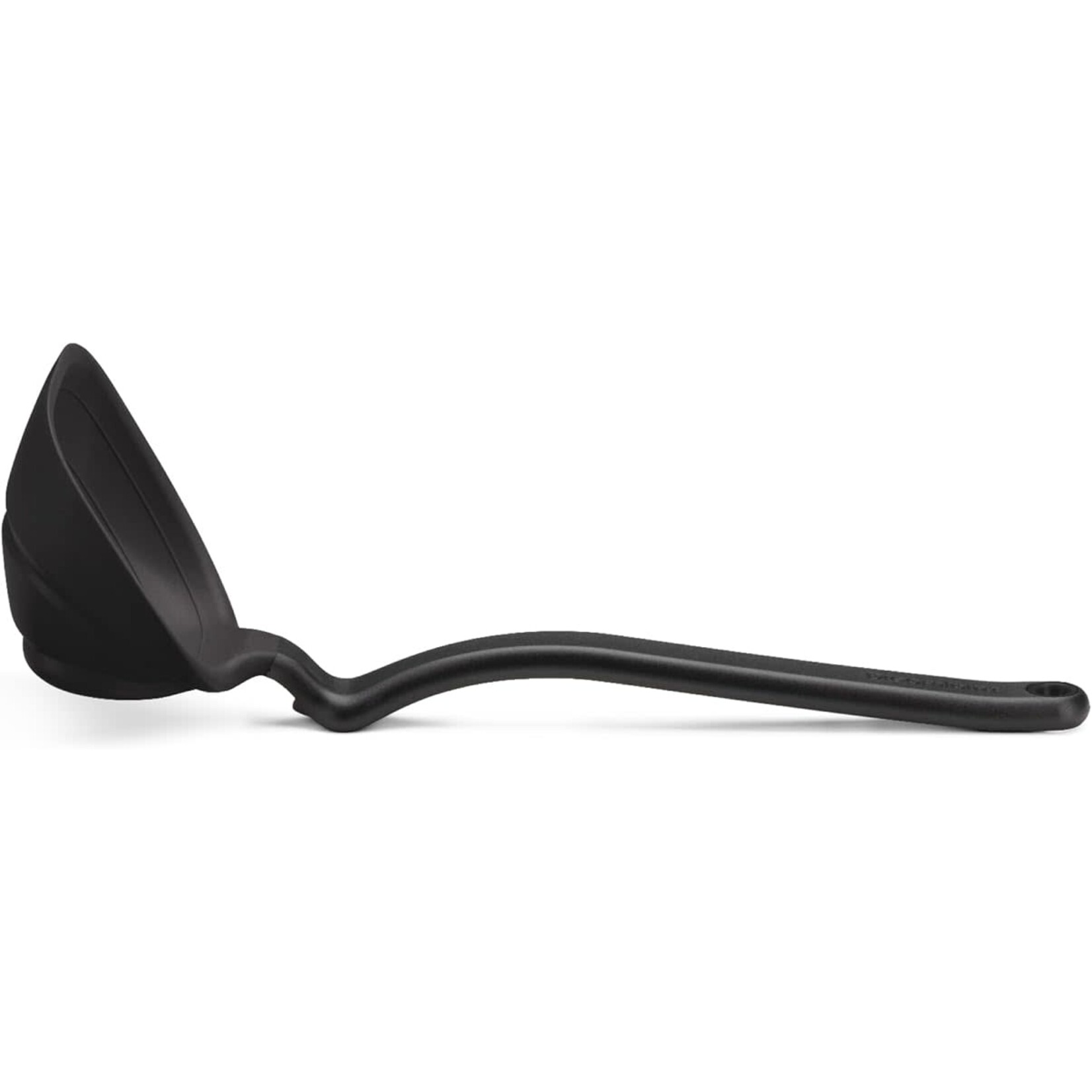 DREAMFARM DREAMFARM Fladle Black Fold Flat Scraping Ladle
