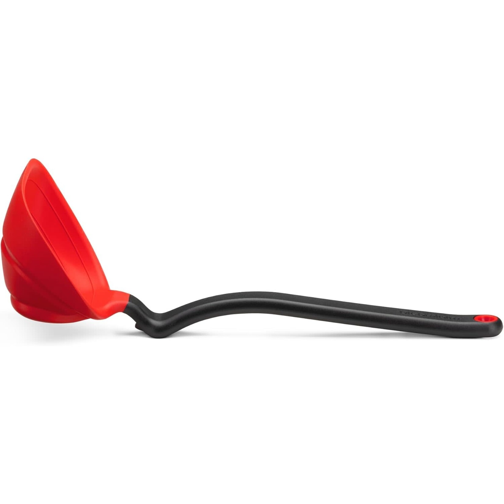 DREAMFARM DREAMFARM Fladle Red Fold Flat Scraping Ladle