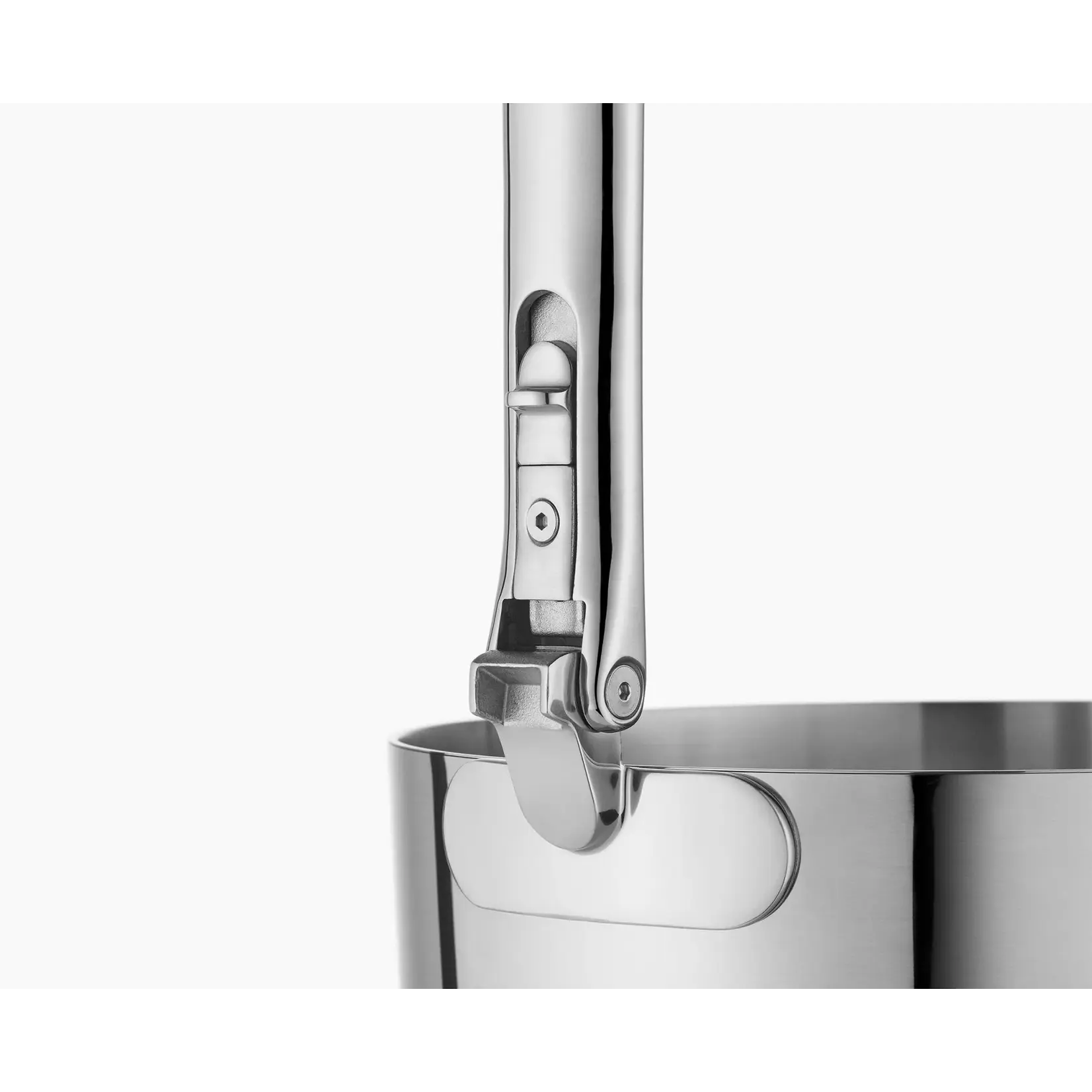 JOSEPH JOSEPH JOSEPH JOSEPH SPACESTEEL Sauce Pans w/ Lids S/3