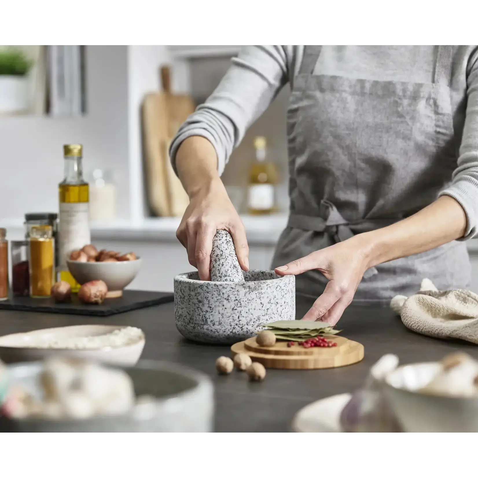 JOSEPH JOSEPH JOSERPH JOSEPH Mortar & Pestle w/Lid