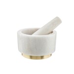 KITCHEN PANTRY Marble Mortar & Pestle