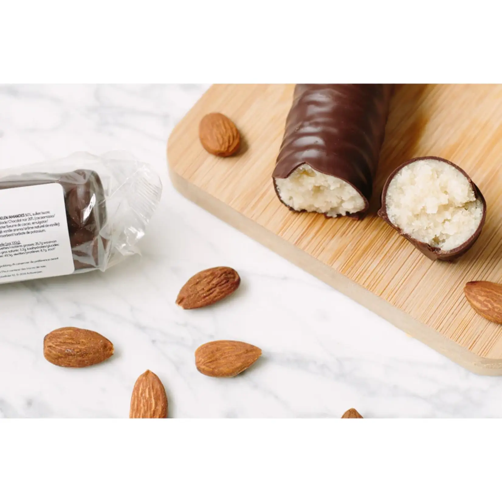 LOUIS D'ANVERS LOUIS D'ANVERS Chocolate Covered Marzipan Log