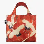 LOQI LOQI TOTE White & Red Cranes - Museum