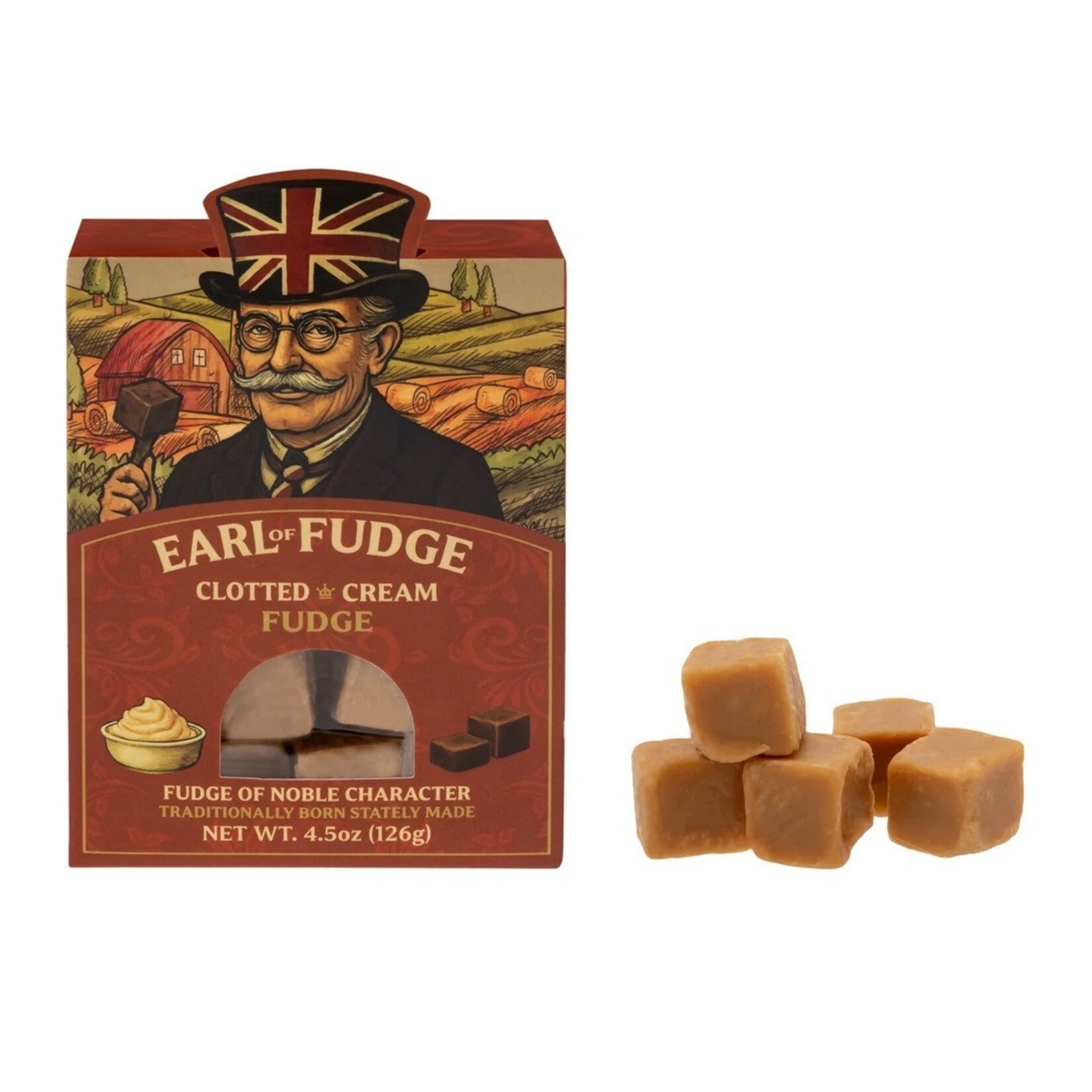 SWEET SNOB Earl of Fudge Clotted Cream 4.5oz