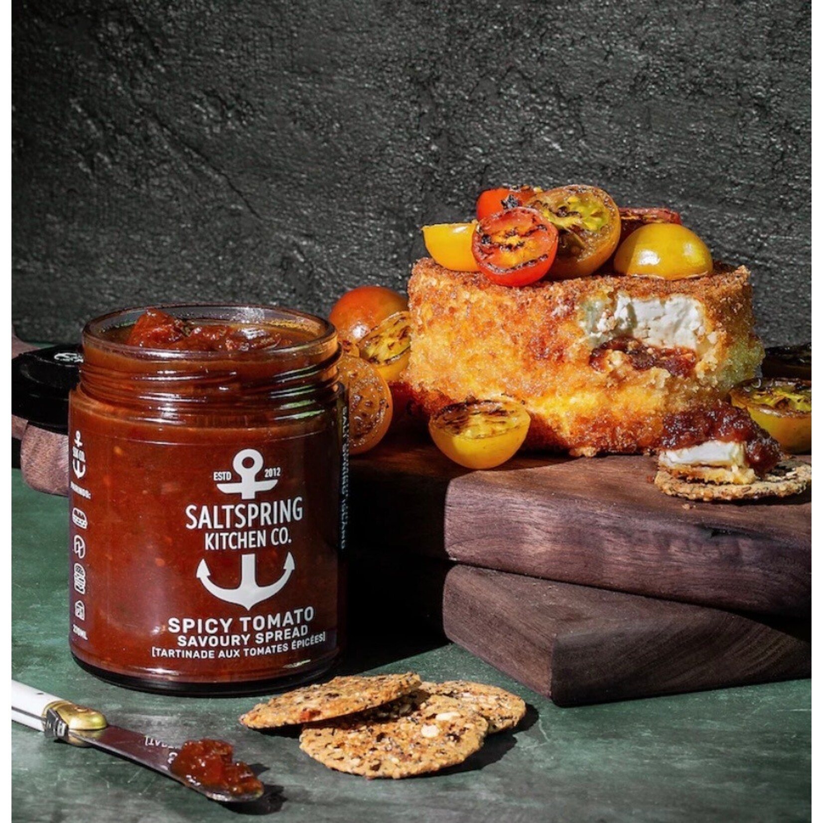 SALTSPRING Spicy Tomato Savoury Spread 125mL