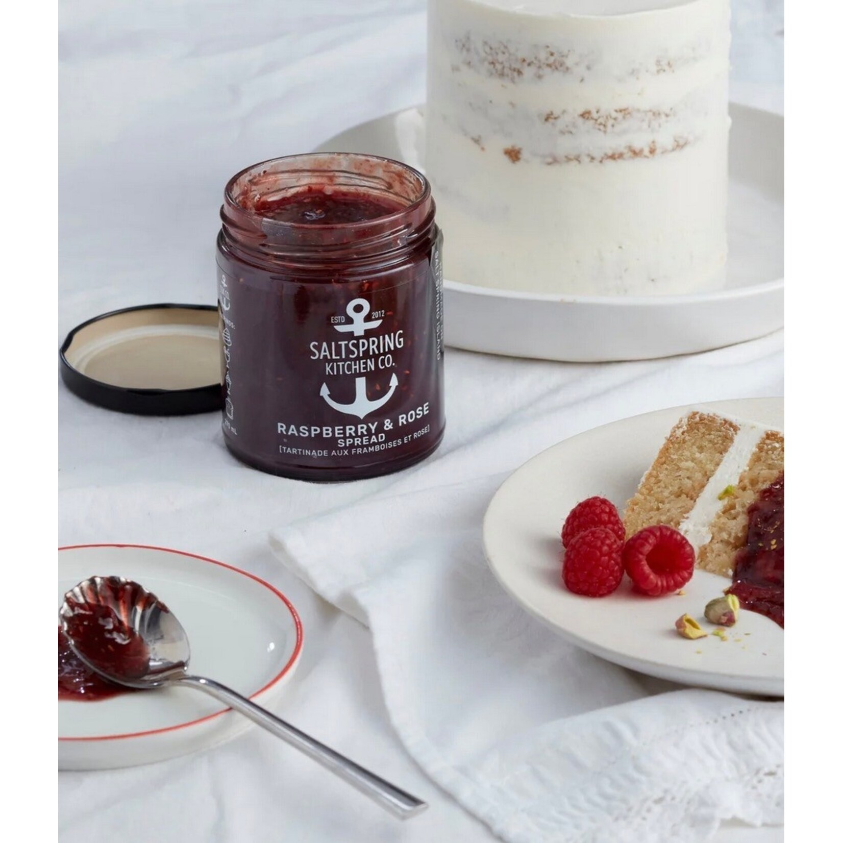 SALTSPRING Raspberry Rose Spread 125mL