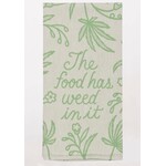 BLUE Q BLUEQ Dish Towel - Food Has Weed