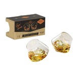 GENTLEMAN'S HARDWARE Rocking Whiskey Glasses s/2
