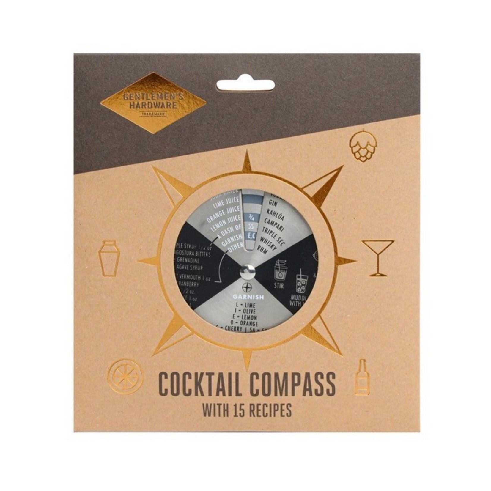 GENTLEMAN'S HARDWARE Bar Compass