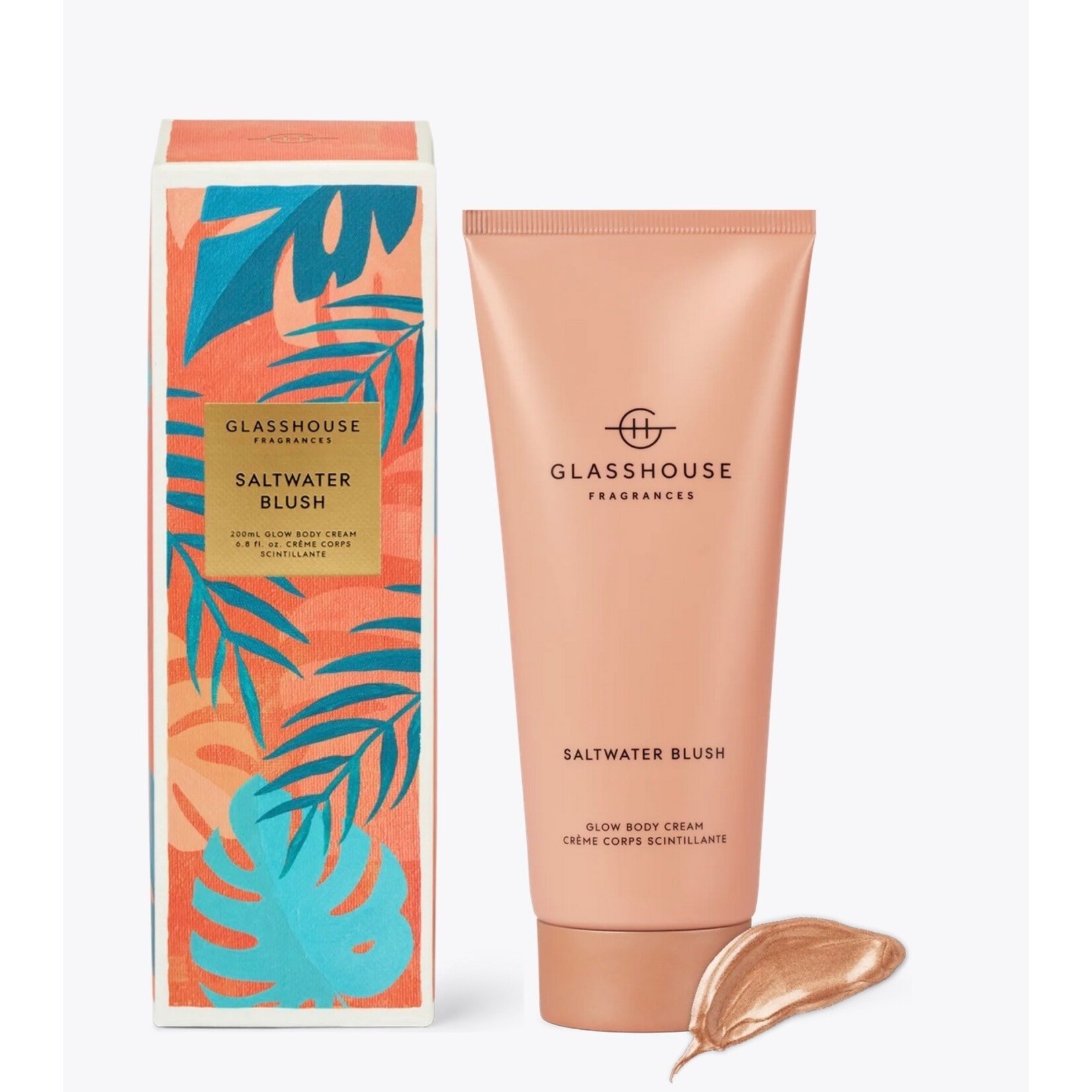 GLASSHOUSE GLASSHOUSE Glow Body Cream 200mL - Saltwater Blush