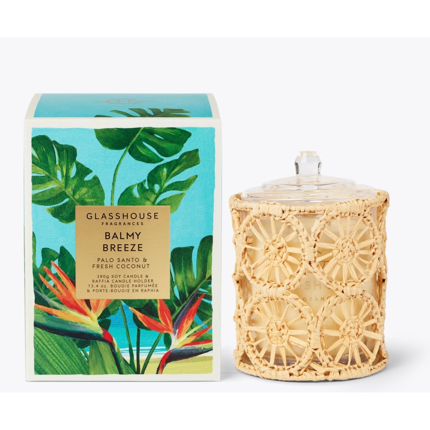 GLASSHOUSE GLASSHOUSE 13.4oz Candle - Balmy Breeze