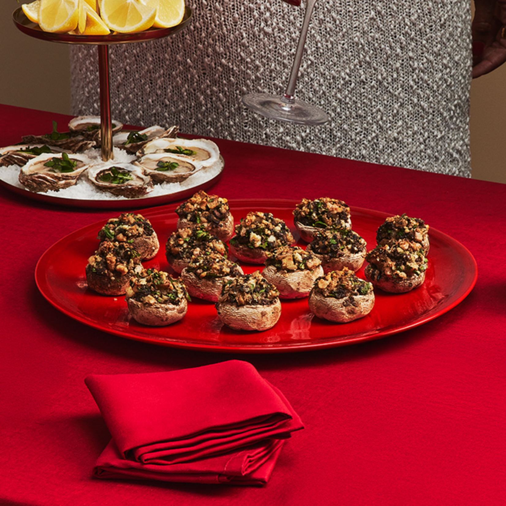 LE CREUSET LE CREUSET Minimalist Platter 35cm cherry