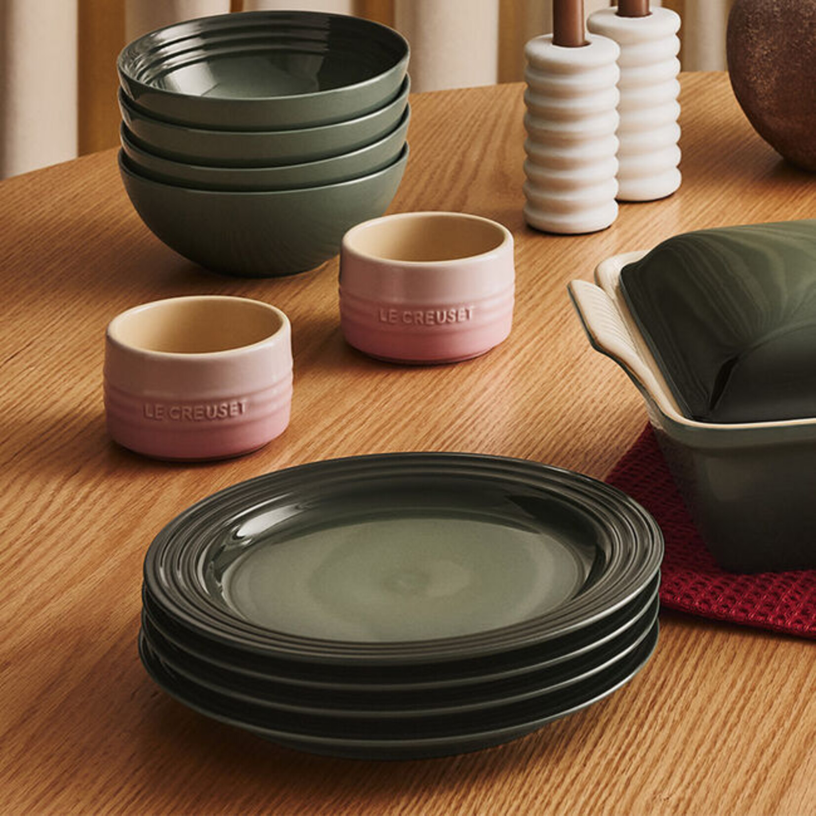 LE CREUSET LE CREUSET Classic Salad Plates S/4