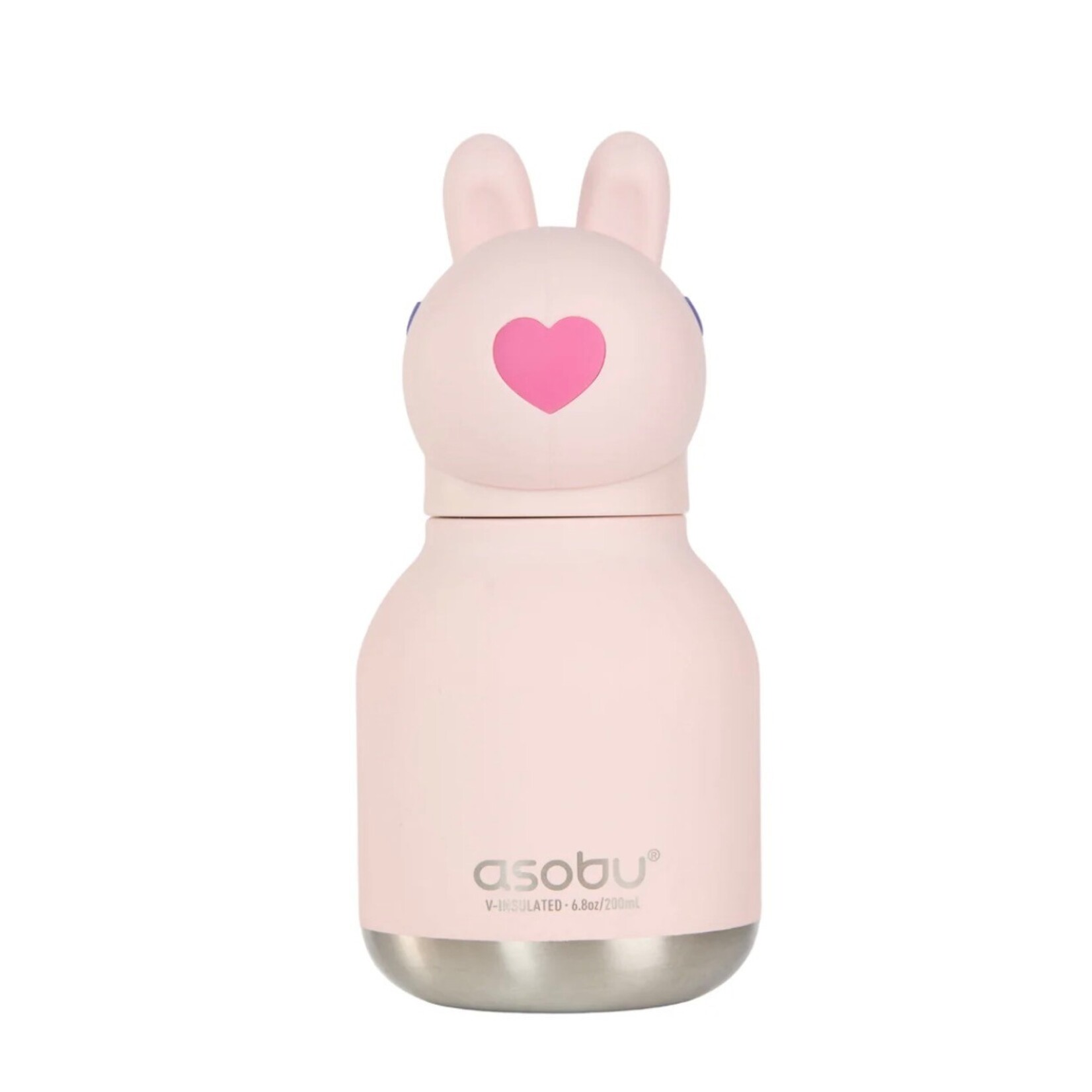 ASOBU ASOBU 6.7oz Animal Bottle - Bunny