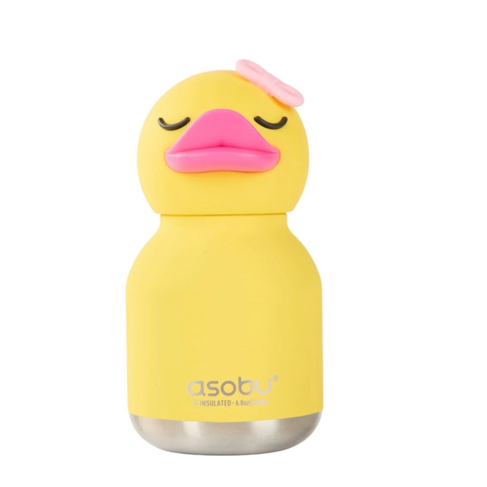 ASOBU ASOBU 6.7oz Animal Bottle - Ducky