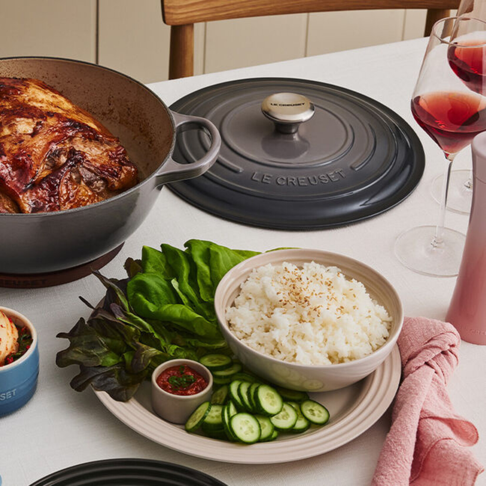 LE CREUSET LE CREUSET Classic Dinner Plates S/4