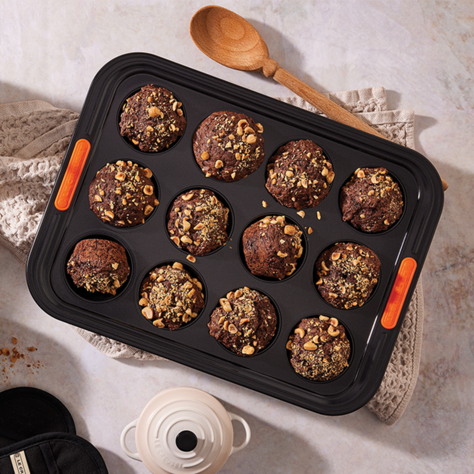 LE CREUSET LE CREUSET Mini Muffin Tray 12 Cup