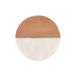 MAXWELL WILLIAMS MAXWELL WILLIAMS Coaster - Marble & Acacia White