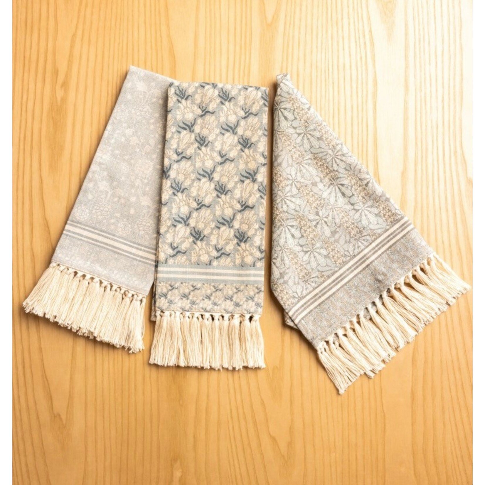 AUDREYS NOW Tea Towels 3/pk - Blue Windward Print