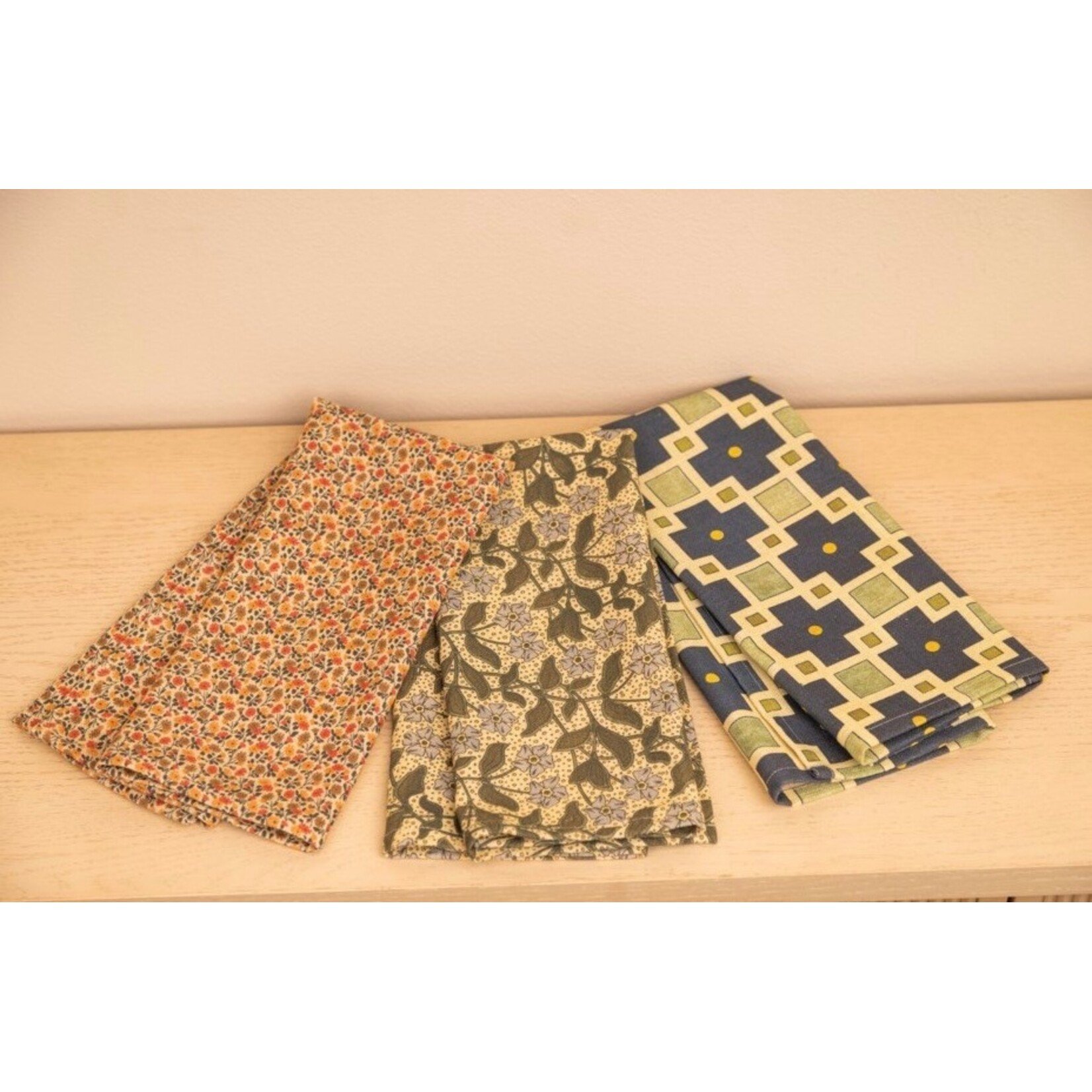 AUDREYS NOW Tea Towels 3/pk - Mini Flowers