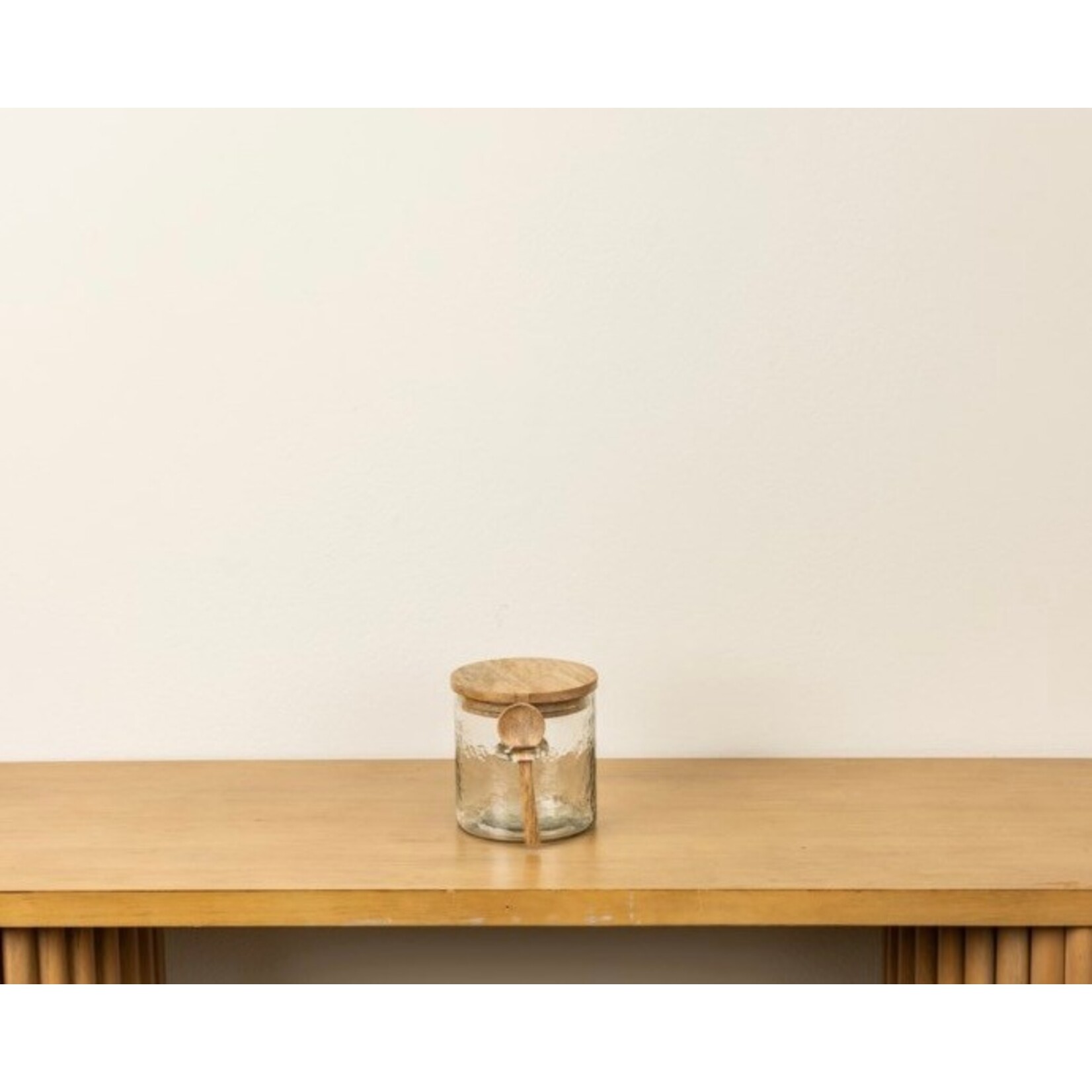 AUDREYS NOW Spoonhold Glass Canister 4.25L