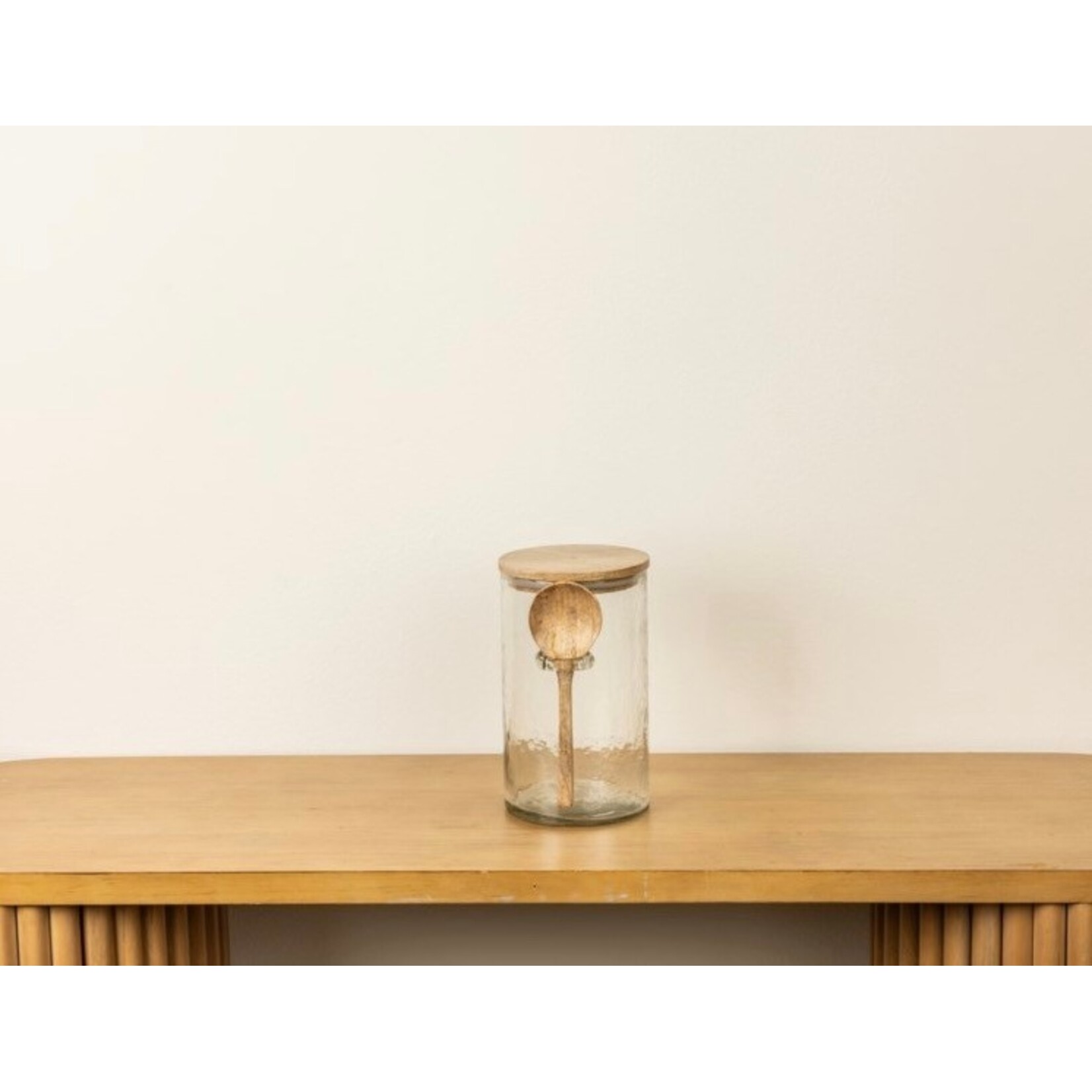 AUDREYS NOW Spoonhold Glass Canister 7.25L