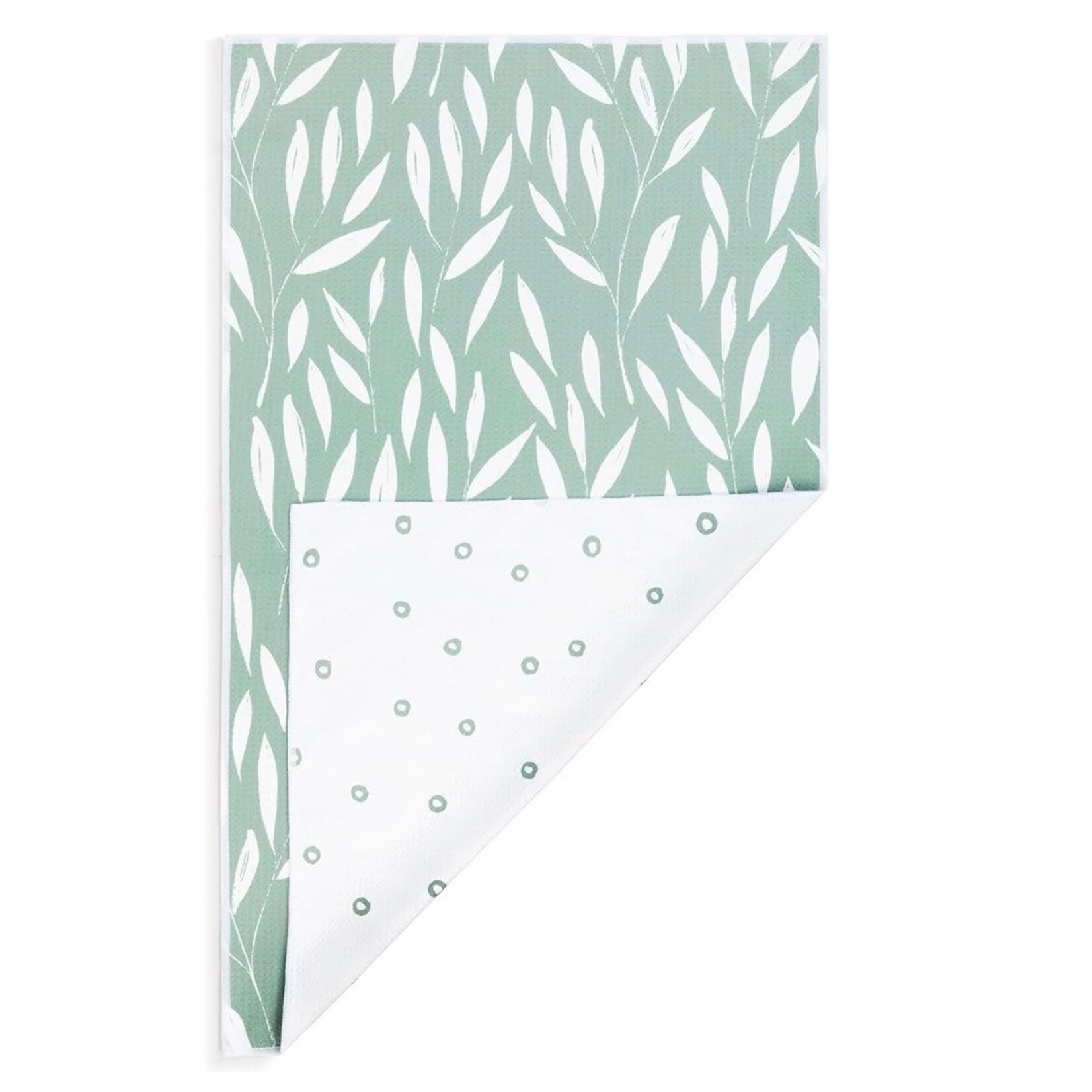 DEMDACO DEMDACO Kitchen Towel - Sage Leaves