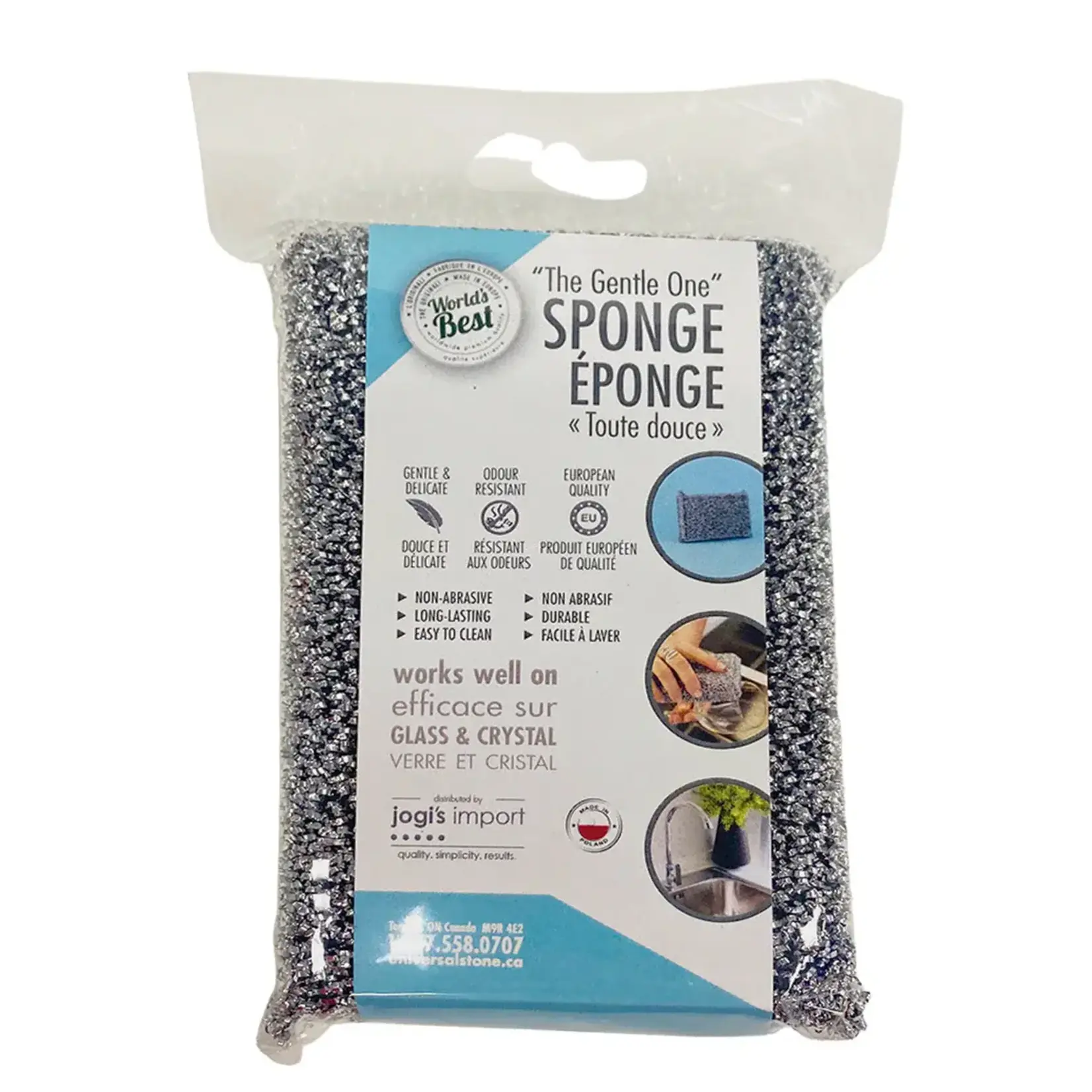 WORLD'S BEST Sponge - Silver