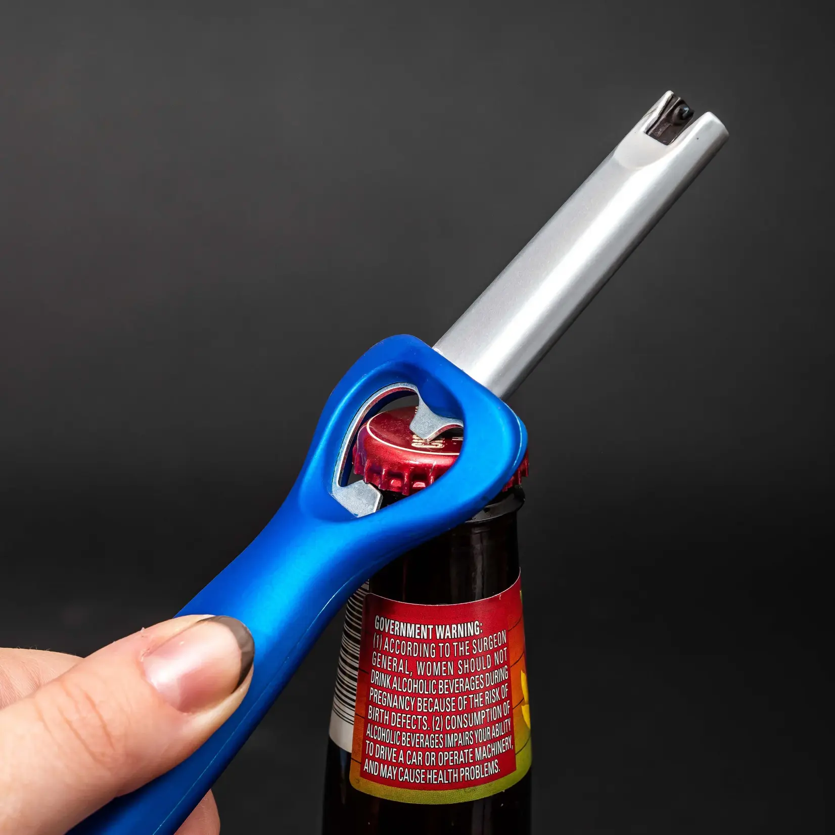 MAD MAN MAD MAN Deluxe Arc Spark Lighter - Grey