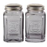 RSVP RSVP Retro Salt&Pepper Shakers - Grey