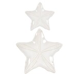 HARMAN HARMAN Starfish True Ocean Stoneware Serving Plate 2pc Set