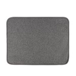 HARMAN HARMAN Heathered Textured Drying Mat - Charcoal