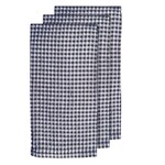 HARMAN HARMAN Heathered Textured Waffle Tea Towel s/3 - Denim