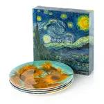 MCINTOSH MCINTOSH Van Gogh Dessert Plates S/4 - Asstd
