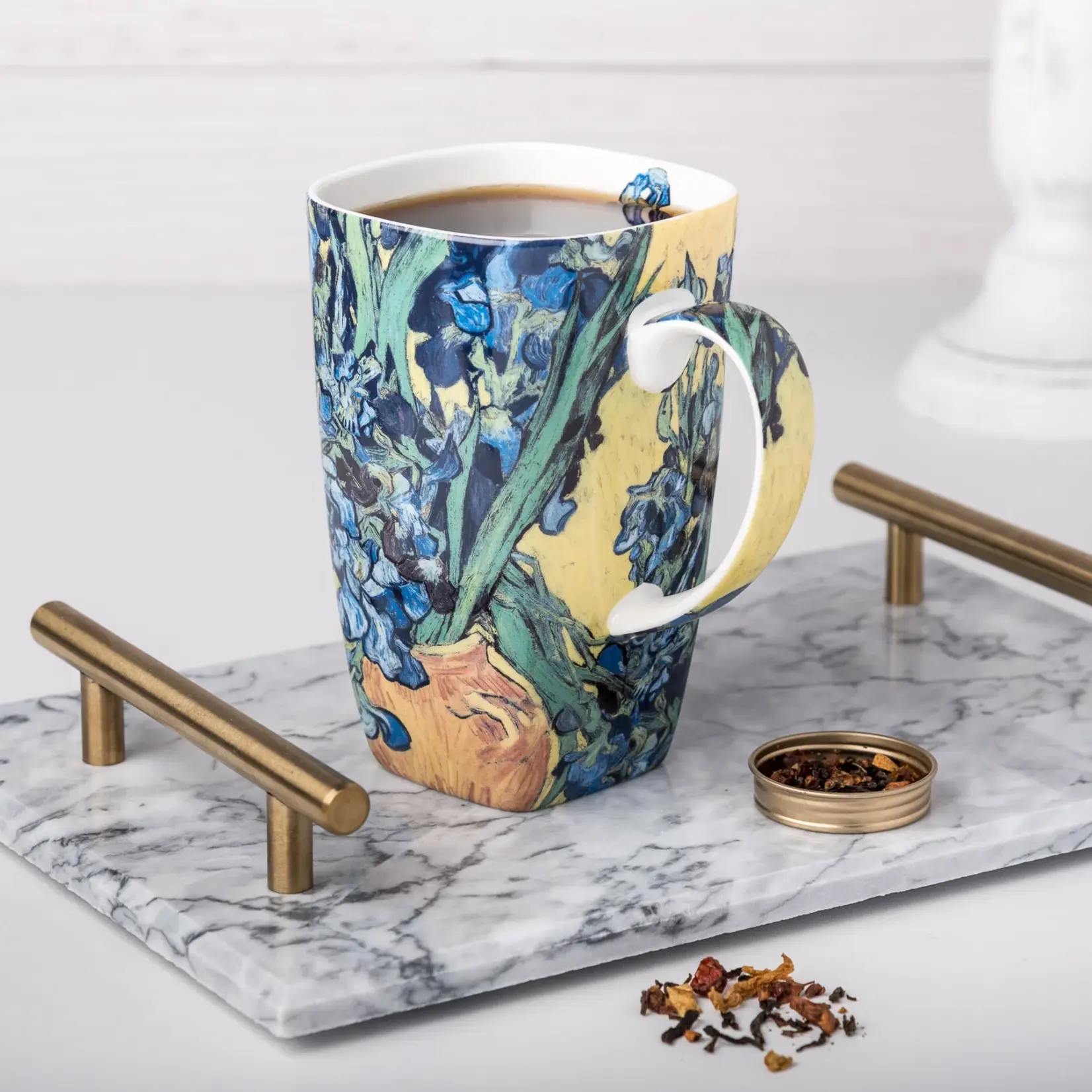 MCINTOSH MCINTOSH Van Gogh Irises Grande  Mug