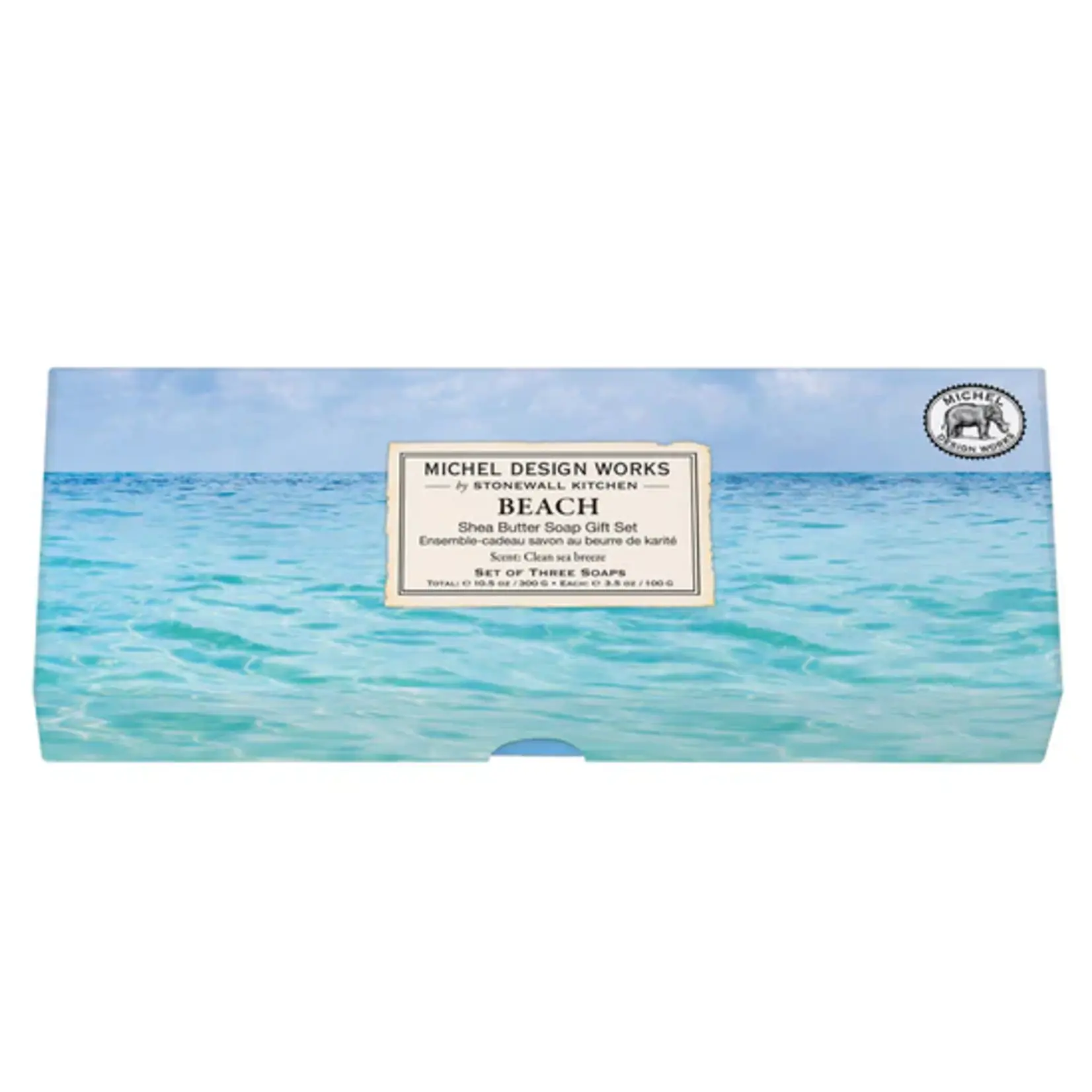 MICHEL DESIGN WORKS MICHEL DESIGN Bar Soap Gift S/3 - Beach