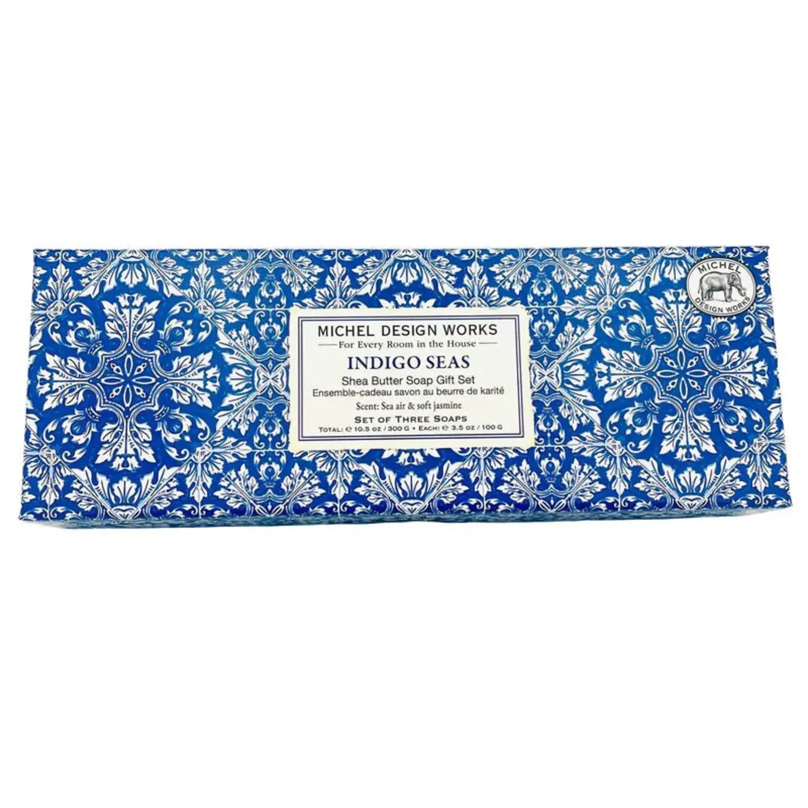 MICHEL DESIGN WORKS MICHEL DESIGN Bar Soap Gift S/3 - Indigo Seas