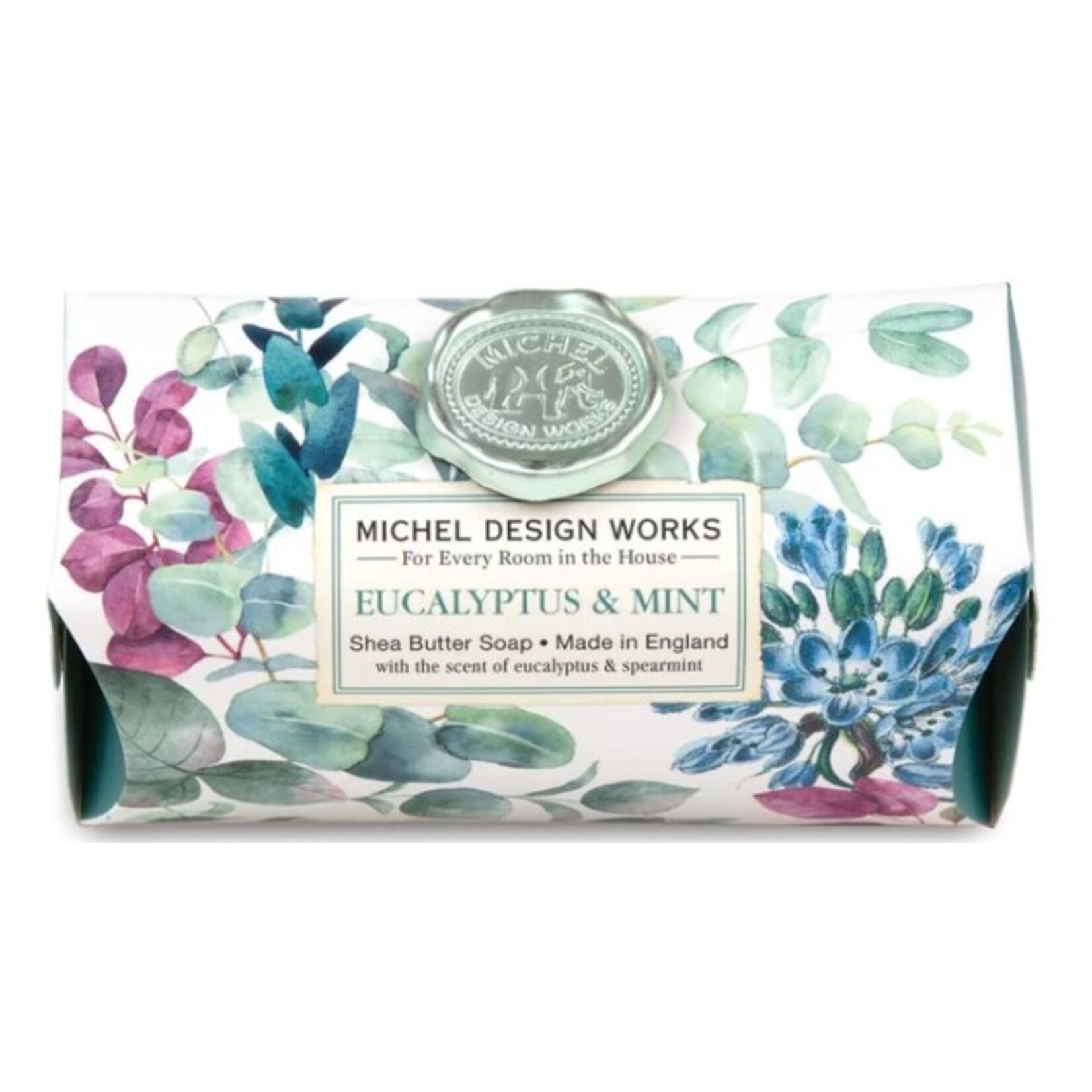 MICHEL DESIGN WORKS MICHEL DESIGN Large Bath Soap Bar - Eucalyptus & Mint