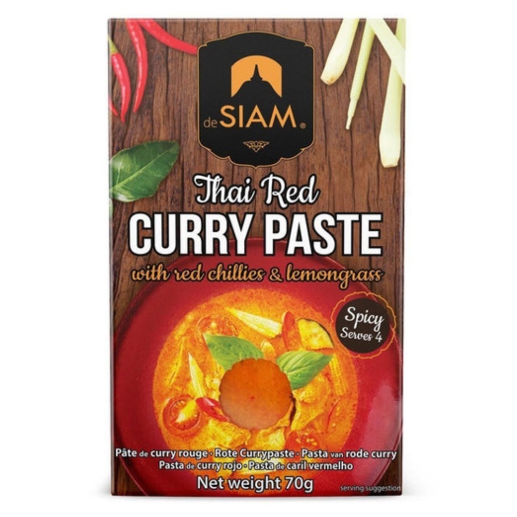 DE SIAM DE SIAM Red Curry Sauce 70g