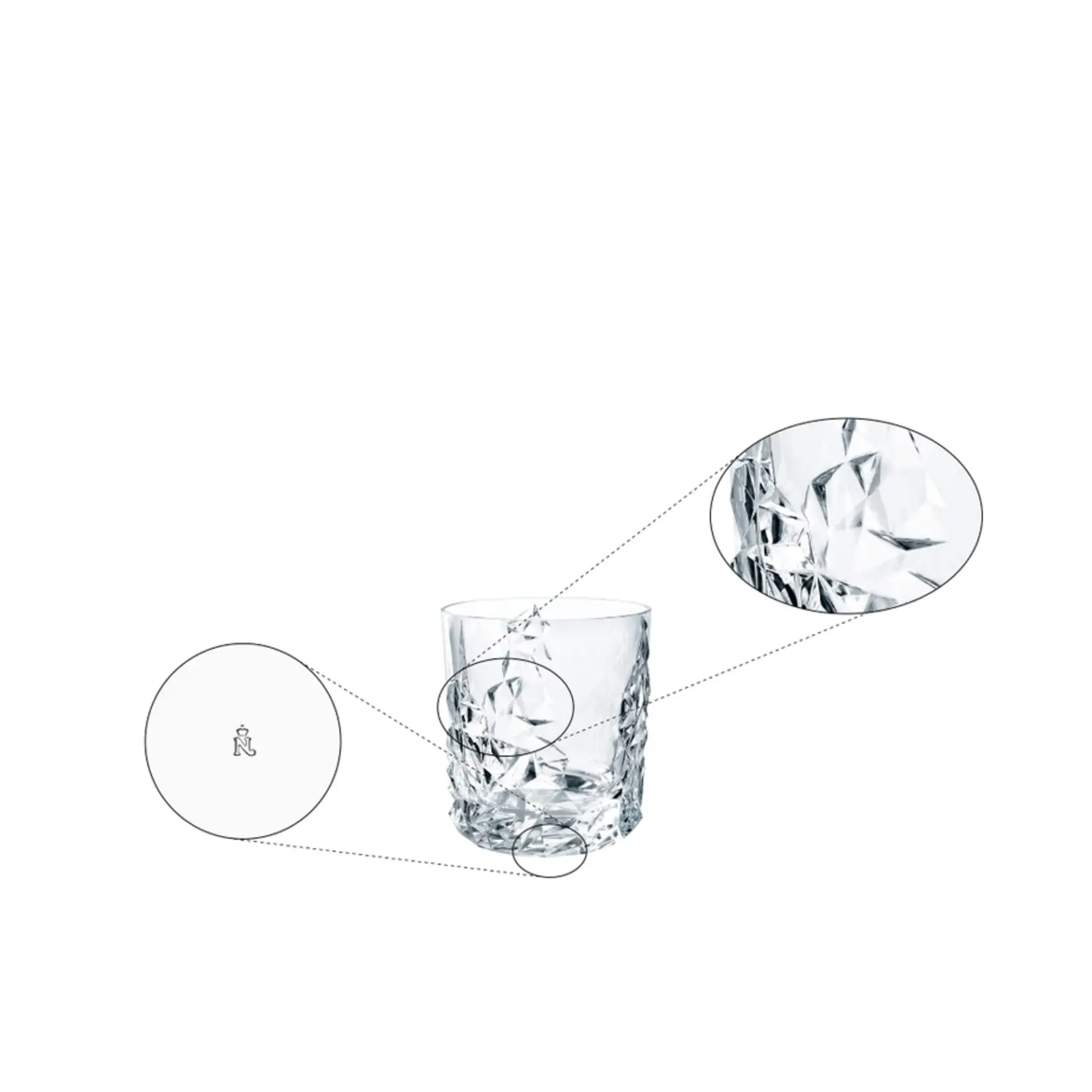 NACHTMANN NACHTMANN Whiskey Tumbler Sculpture