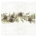 HARMAN Lunch Napkin - Pinecone Shimmer