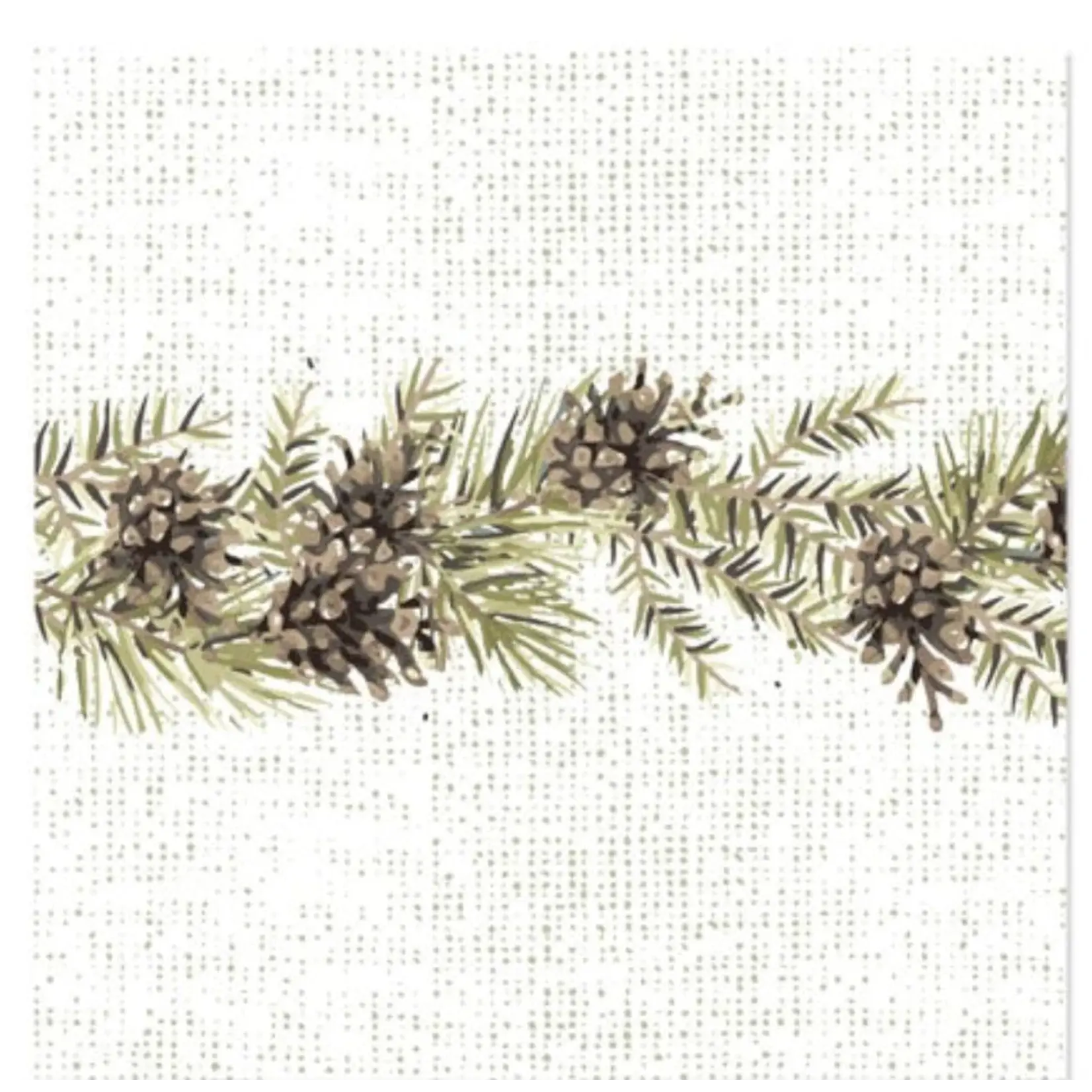 HARMAN Lunch Napkin - Pinecone Shimmer