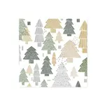 HARMAN Lunch Napkin - Green Tree Repeat