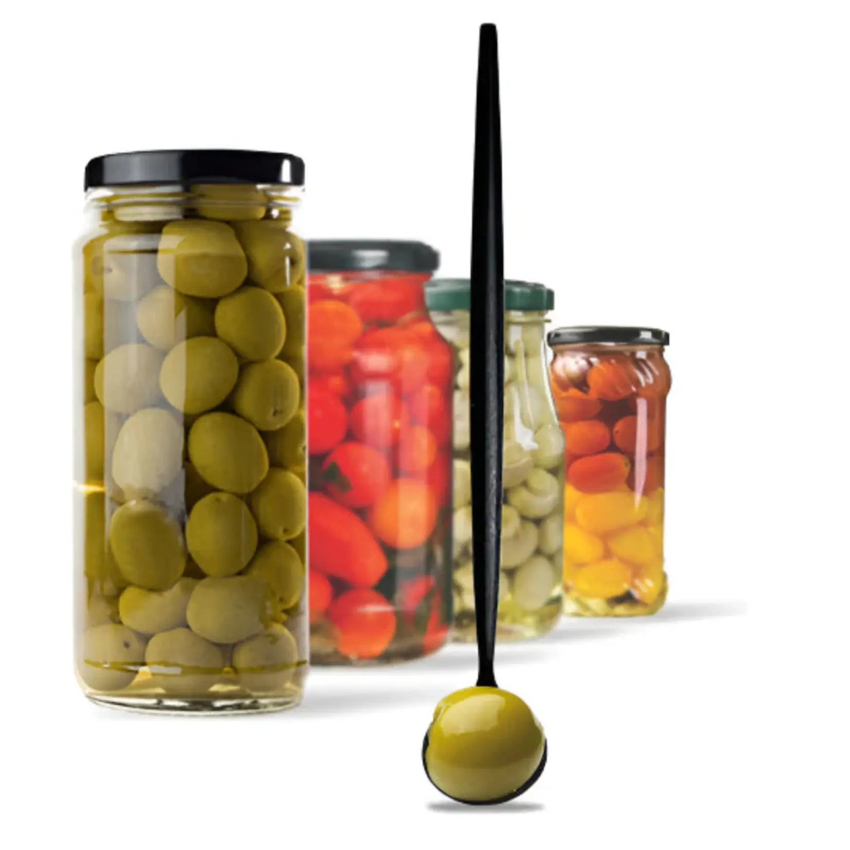 NATURAL LIVING NATURAL LIVING Olive Spoon -  Black