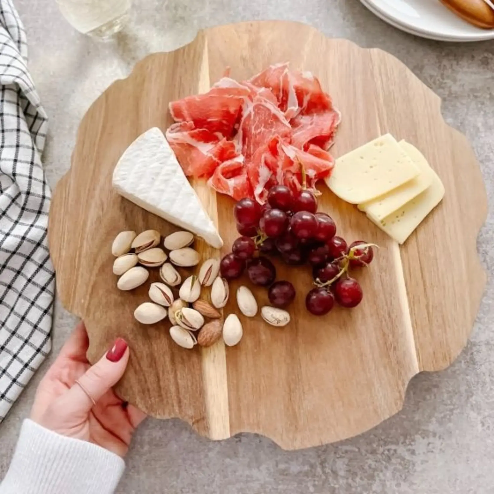 NATURAL LIVING NATURAL LIVING Alpine Cheese Board/Chopper