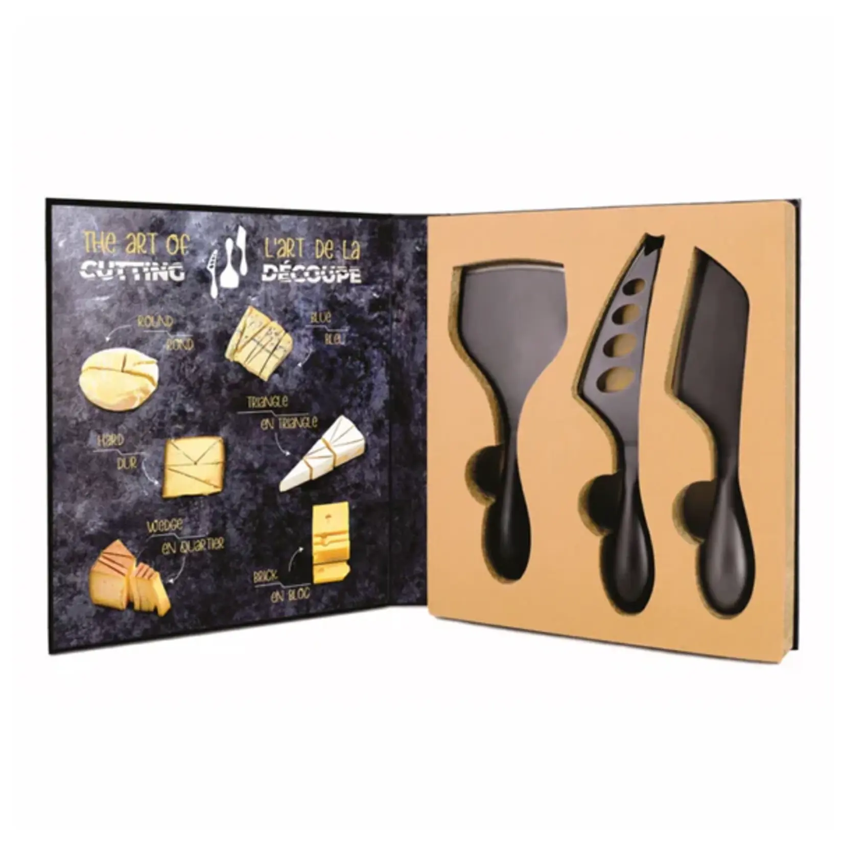 NATURAL LIVING NATURAL LIVING  3 Piece Cheese Knife Set